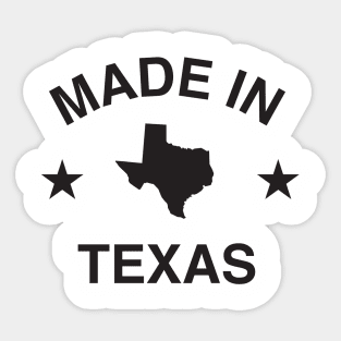 Made in Texas Sticker